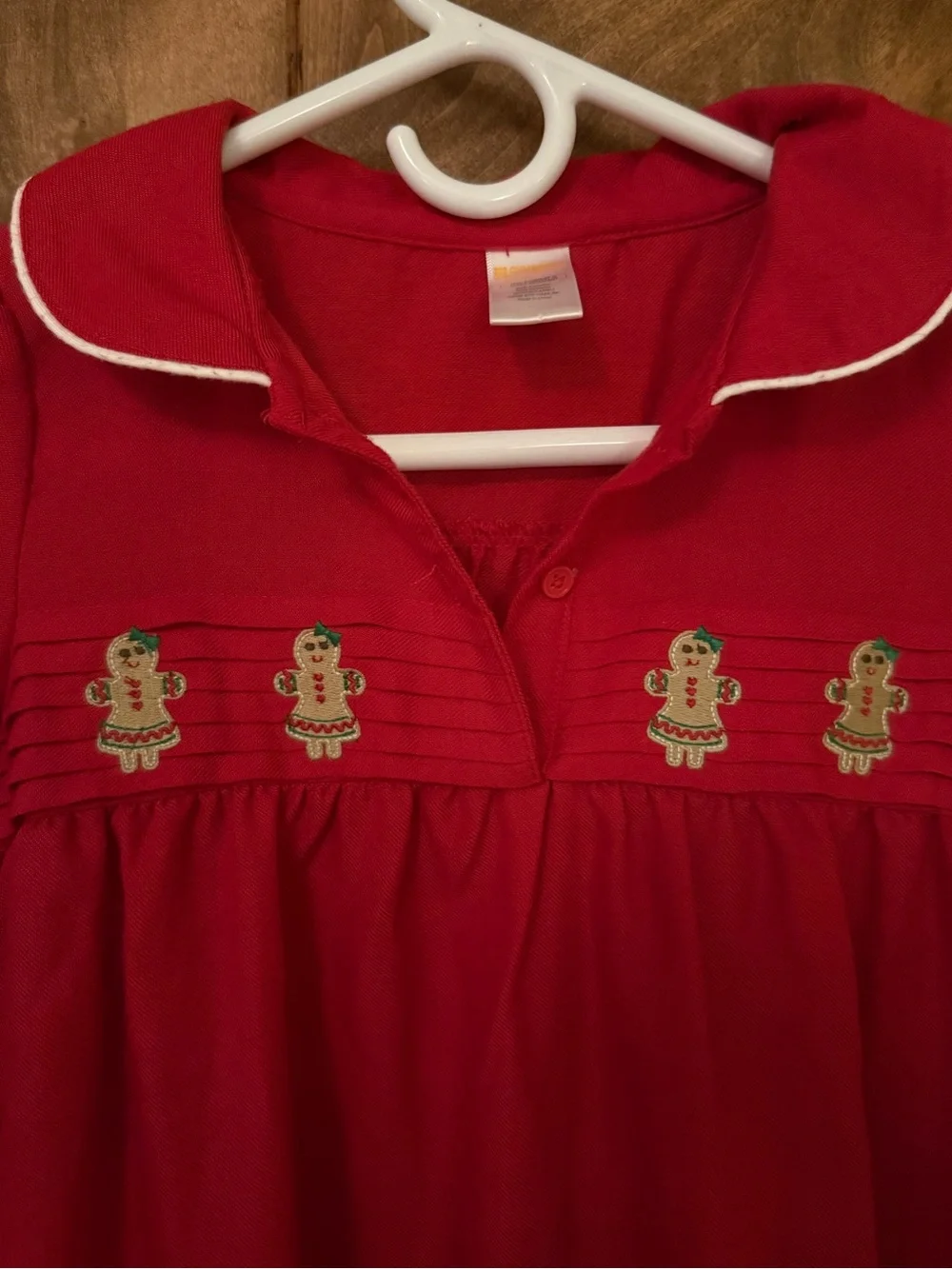 Gymboree Christmas Gingerbread Nightgown L 10-12